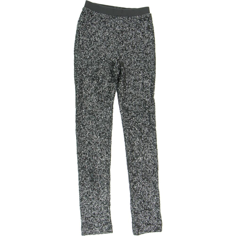 Zadig & Voltaire Sequin Party Black Leggings Skinny Pants S